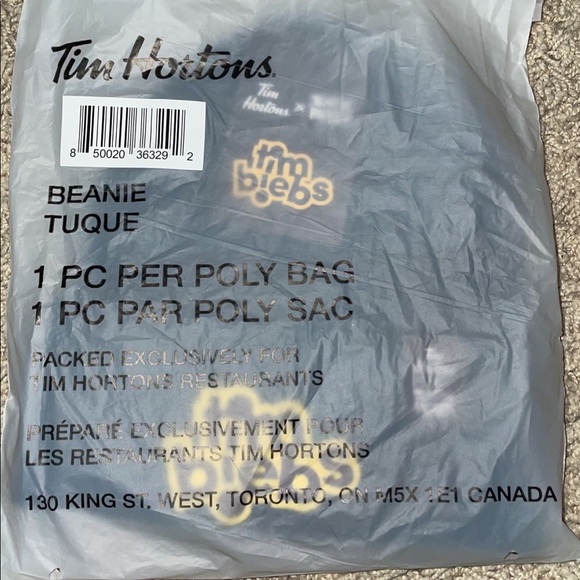 Tim Hortons X Justin Bieber Merch - Picture 2 of 4